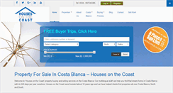 Desktop Screenshot of housesonthecoast.com